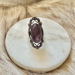 Amethyst Stone Ring